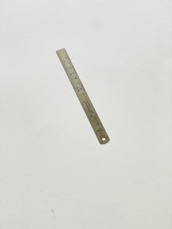 Picture of SSR15 FABER CASTELL STAINLESS STEEL 15CM